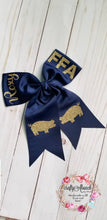 Load image into Gallery viewer, Personalized FFA Bow Girls Bow Ribbon Bow

